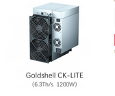 'S Werelds heetste Goldshell CK-LITE kd6 kd5-server voor Mining Kadena Discount Kda-mijnwerker